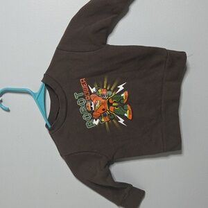 Joe Boxer Kids Dark Brown Robot Sweatshirt